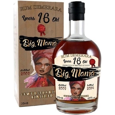 Big Mama GewurzTraminer cask 16y 40% 0,7 l (holá láhev)