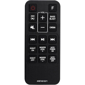 съвместим Lg akb74815371 - заместител дистанционно управление (akb74815371)