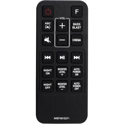 съвместим Lg akb74815371 - заместител дистанционно управление (akb74815371)