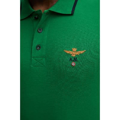 Aeronautica Militare Тениска с яка мъжка от памук (PO1308UP00082)