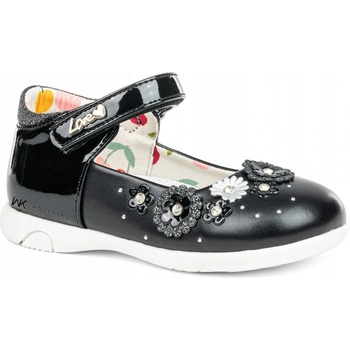 Wojtyłko dívčí baleríny elegantní boty k šatům papuče černé