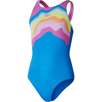 Speedo Цял бански girls printed pulseback