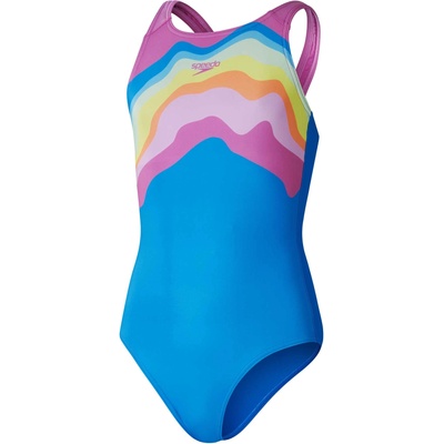 Speedo Цял бански girls printed pulseback