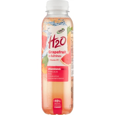 Rio H2O Vitamínová voda grapefruit s dužninou 400 ml