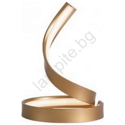 Redo Group 01-1816 - LED настолна лампа TORSION LED/11W/230V бронзова (UN1902)