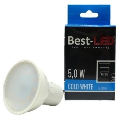 Best-Led GU10 5W Studená bílá BGU10-5-470C
