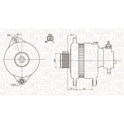MAGNETI MARELLI generAtor 063731899010
