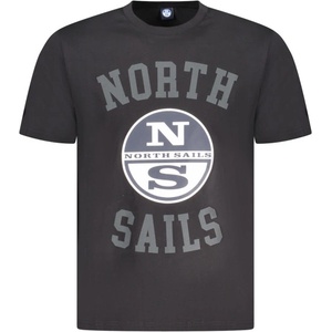 North sails Тениска с къс ръкав за мъже north sails, Размер l, Цвят Черен (996021000_ne0999)