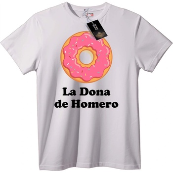 NOONEBRAND Тениска с Понички на Хомер - 4XL, Black