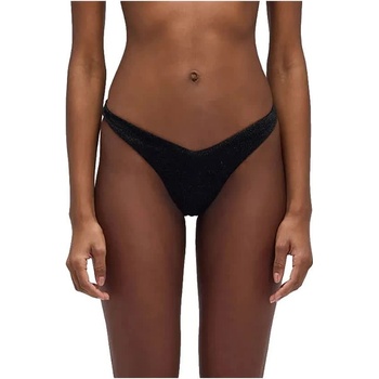 SUNDEK Loren lurex high-leg briefs bikini bottom - Black (Black)