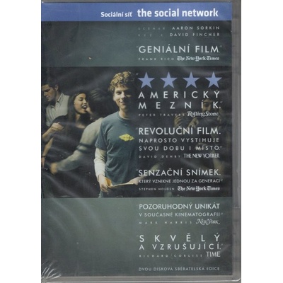 social network - sociální síť DVD