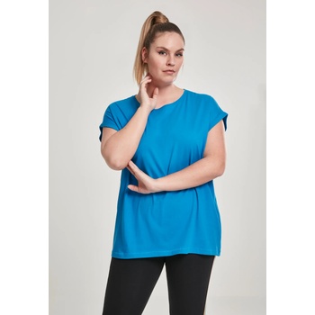 Image 1 of Urban Classics Дамска синя тениска Urban Classics hawaiianblueUB-TB771-01690 - Син, размер XXL