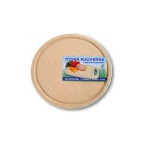 Chomik Дъска дървена кръгла 22см 68672 (dre0125)