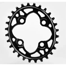 Absolute Black OVAL prevodník pre BCD64 čierny 28 zubů