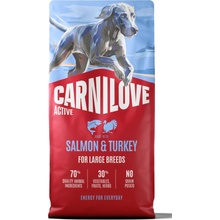 Carnilove Active Dog Made with Salmon & Turkey for Adult Large Breeds 12 kg
