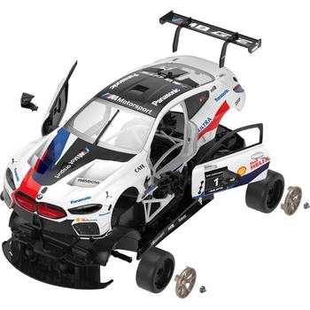 Rastar Радиоуправляема кола за сглобяване Rastar - BMW M8 GTE, 1: 18 (97200)