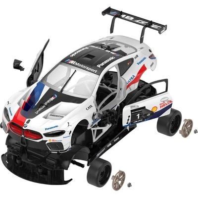Rastar Радиоуправляема кола за сглобяване Rastar - BMW M8 GTE, 1: 18 (97200)
