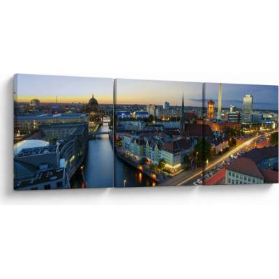 Obraz Berlína, třídílný 150x50 cm