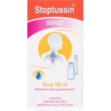 STOPTUSSIN POR 0,8MG/ML+20MG/ML SIR 1X180ML