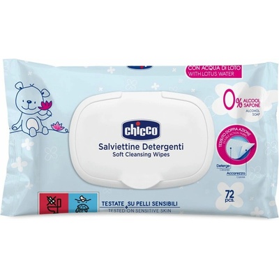Chicco Salviettine Detergenti dětské vlhčené ubrousky 72 ks