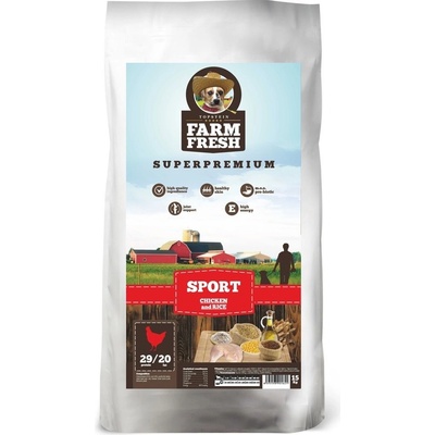 Topstein Farm Fresh Sport Chicken & Rice 15 kg
