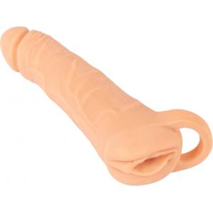 Nature Skin 2in1 Extension & Masturbator Large 23.8cm