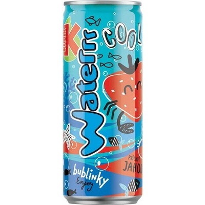 Kubík Waterrr Cool jahoda 330ml