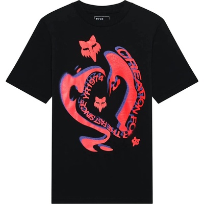 Fox Yth Vision Ss Tee Ultra Black