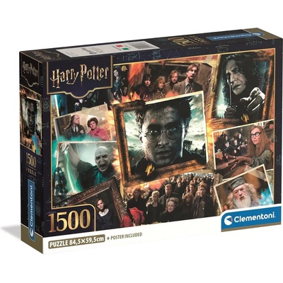 Clementoni - Puzzle Harry Potter compact box - 1 500 piese