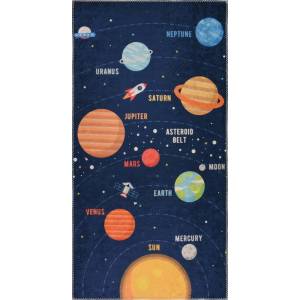 Vitaus Детски килим 160x230 cm Solar System - Vitaus (KRN-KID-1024-160x230)