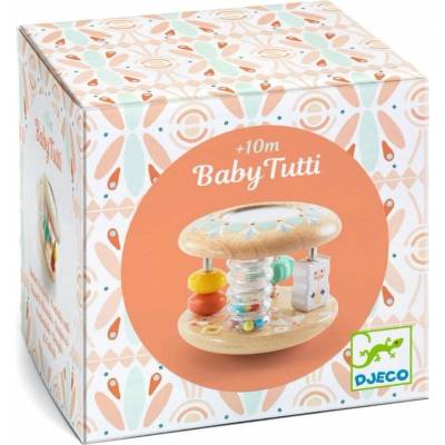 DJECO BabyTutti hrkálka so 6 aktivitami