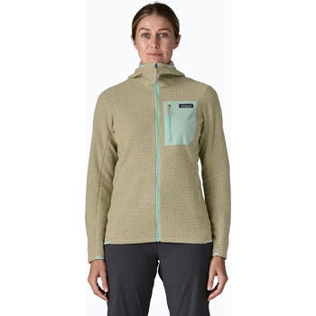 Patagonia Дамски поларен суитшърт Patagonia R1 Air Full-Zip Hoody weathered stone