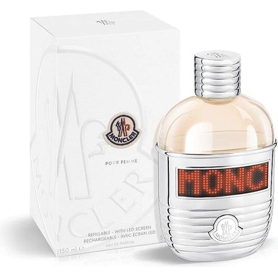 Moncler Pour Femme with LED Screen (Refillable) EDP 150 ml