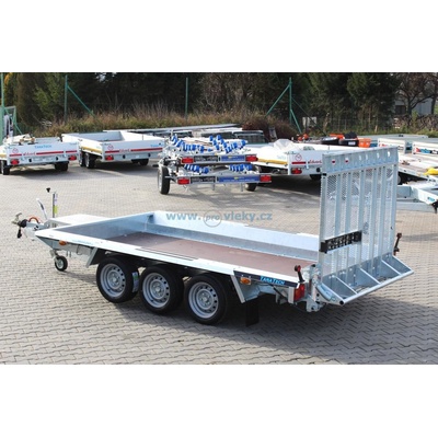 martz Přívěs BAU 350/3 3500kg NA PŘEPRAVU BAGRŮ