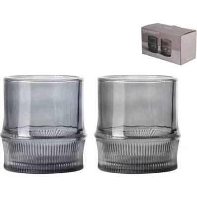 GUSTA Set dvou svícnů průměr 7 cm modrý