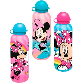 Kids Licensing Алуминиево шише KIDS Licensing - Minnie, 500 ml, асортимент (MN30012)
