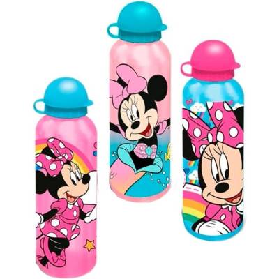 Kids Licensing Алуминиево шише KIDS Licensing - Minnie, 500 ml, асортимент (MN30012)