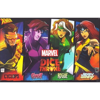Dice Throne Inc. Marvel Dice Throne X-Men - Cyclops, Gambit, Rogue, Jean Grey