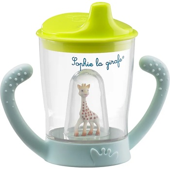 Sophie la Girafe Неразливаща чаша Sophie la Girafe - Жирафчето Софи, 180 ml (S450409)