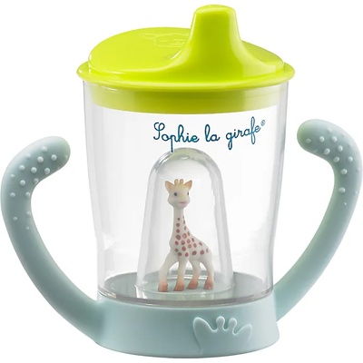 Sophie la Girafe Неразливаща чаша Sophie la Girafe - Жирафчето Софи, 180 ml (S450409)