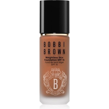 Bobbi Brown Weightless Skin Foundation SPF15 dlouhotrvající make-up s hydratačním účinkem Walnut 30 ml