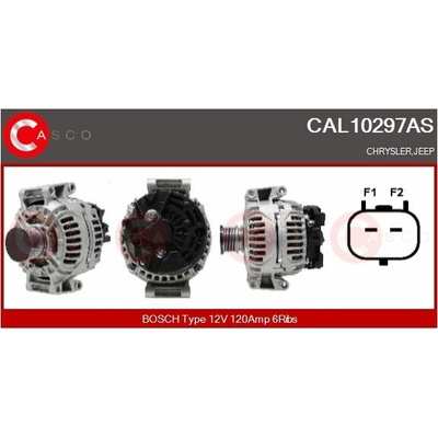 ALTERNATOR 12V 120A CAL10297AS