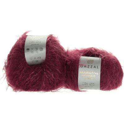 Gazzal Marilyn & Merinos Lurex 8267 L vínová