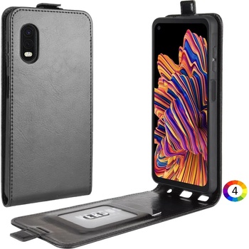 Image 1 of Samsung Galaxy Xcover Pro Флип Кожен Калъф и Протектор