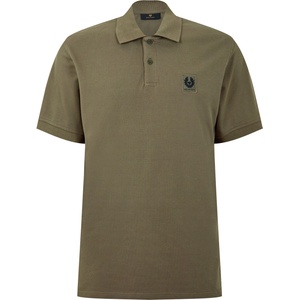 BELSTAFF Cotton Pique Polo - Surplus Green