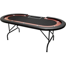 Buffalo High Stôl na poker skladací pre 9 hráčov