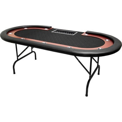 Buffalo High Stôl na poker skladací pre 9 hráčov