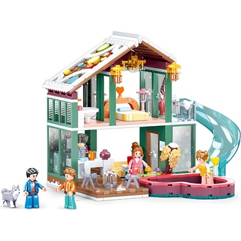 Sluban B0961 Chata na zimní dovolenou