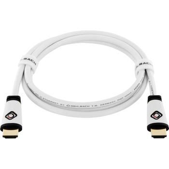 Oehlbach OB 130 2.0 4K HDMI кабел, 1.5m, черен (OB 130)