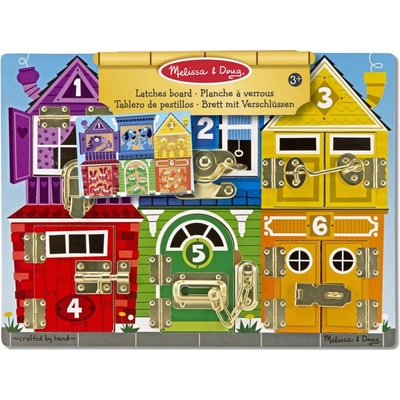 Melissa & Doug doska so zámkami